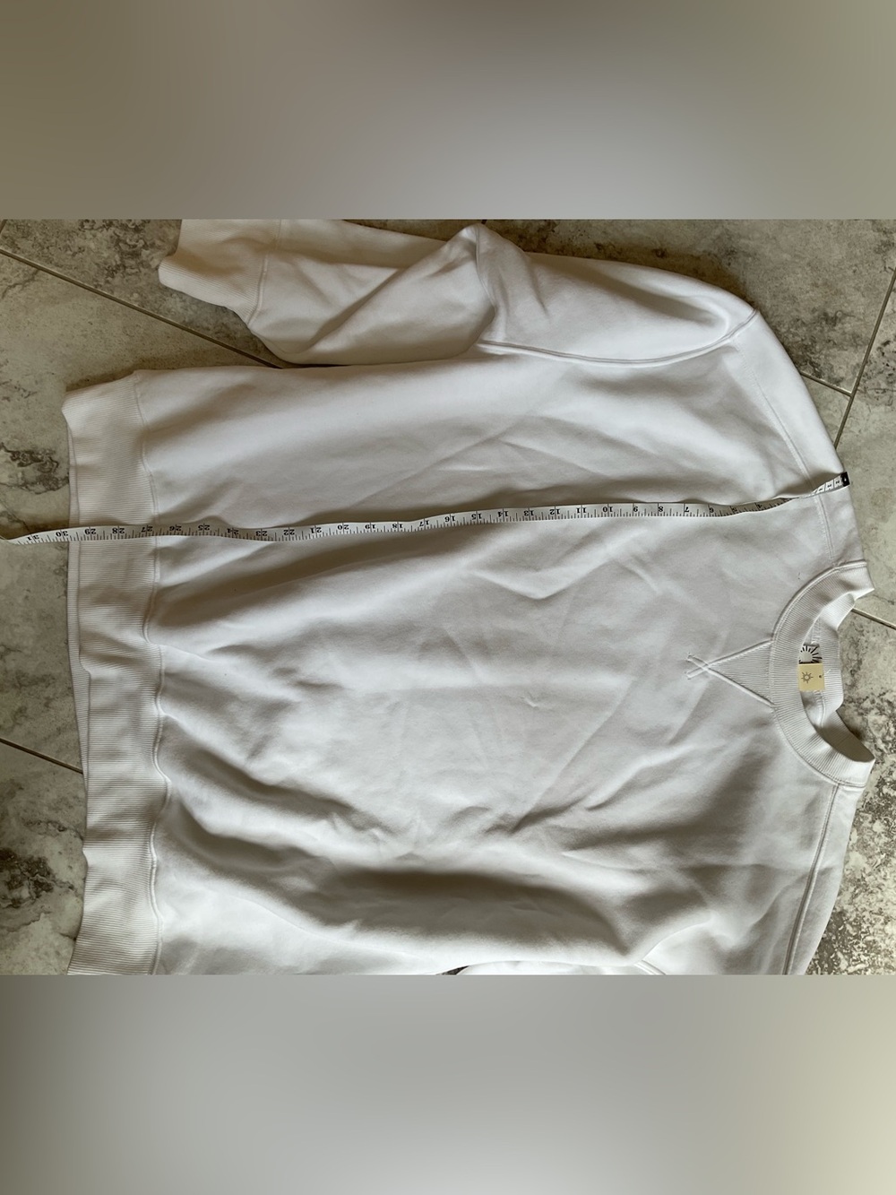 American Eagle Outfitters White Crewneck Sweatshirt - Picture 5 of 5
